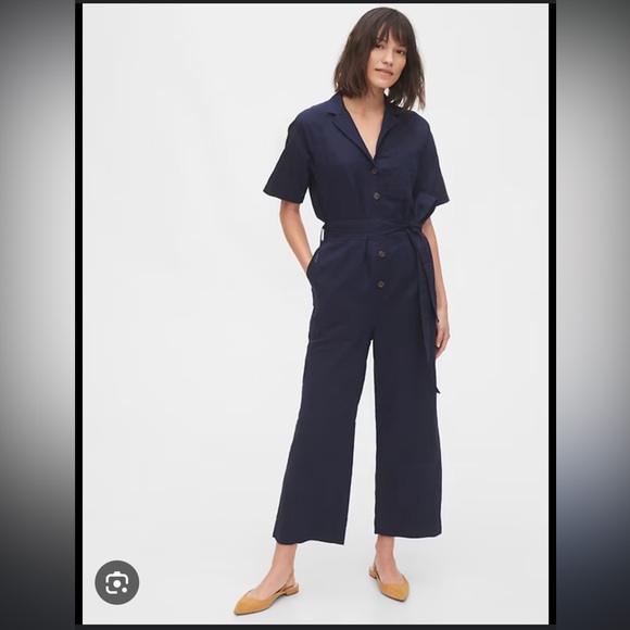GAP Pants - GAP Utility Navy Jumpsuit